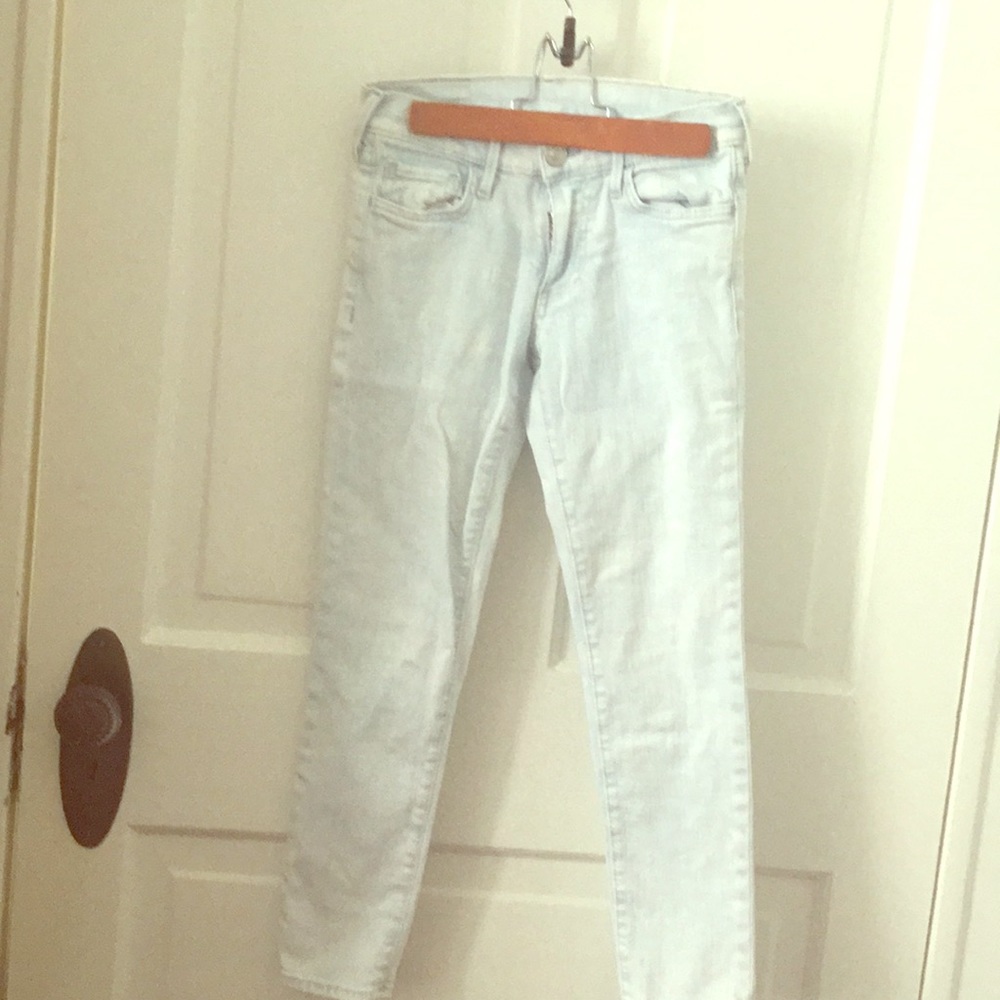 Size 25 True Religion Light Wash Denim!